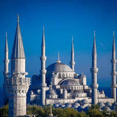 Sultan Ahmed Moschee in Istanbul