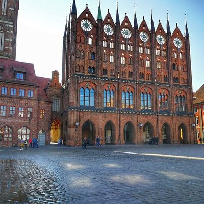 Rathaus in Stralsund