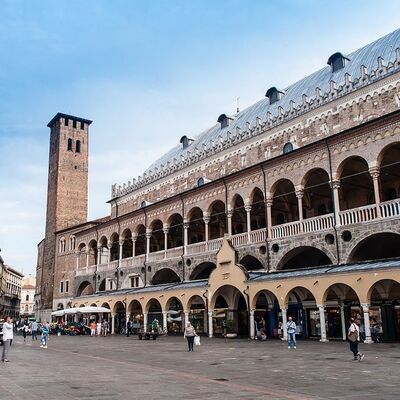 Marktplatz Delle Erbe in Padua