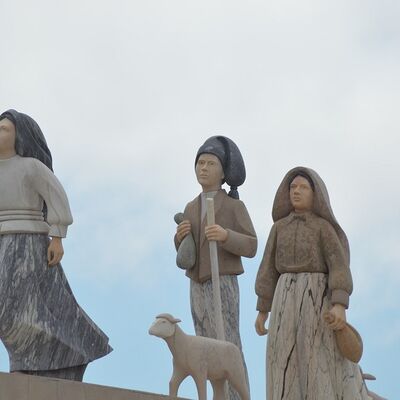 Die Seherkinder Lúcia dos Santos, Francisco Marto und Jacinta Marto