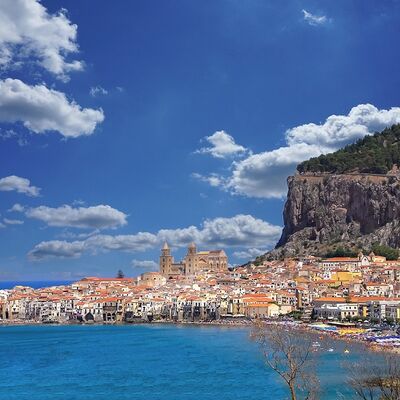 Cefalu auf Sizilien