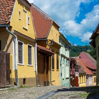 Gasse in Schäßburg