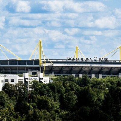 Klassenfahrt Fußballstadion Borussia Dortmund