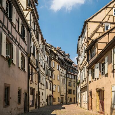 Gasse in Colmar