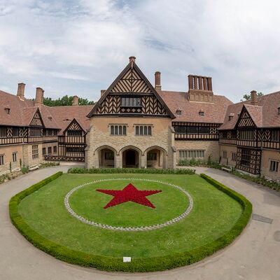 Schloss Cecilienhof in Potsdam; Quelle: PMSG Andre Stiebitz