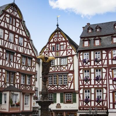 Fachwerkhäuser in Bernkastel-Kues