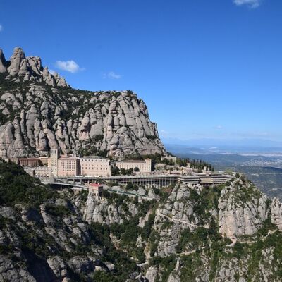 Klassenfahrt Barcelona - Kloster Montserrat