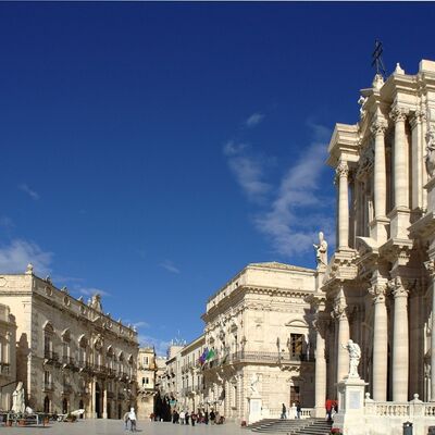 Piazza del Duomo in Siracusa