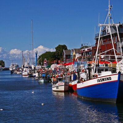 Hafen in Warnemünde