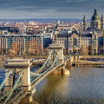 Klassenfahrt Budapest - Kettenbrücke