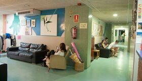 Barcelona, Be Dream Hostel - Lobby
